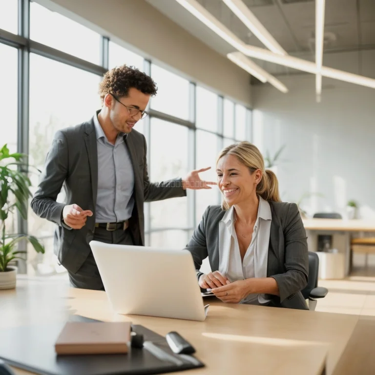 Coaching-Sitzung mit Führungskraft
